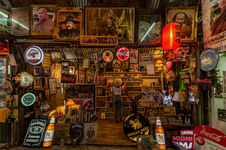 Bangkok: Private Khlong Latmayom Local Market (3 Options) Option 3 Private Klong Latmayom & Boat ride to Wat Paknam