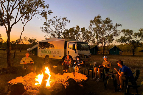 From Darwin: 3-Day Kakadu & Litchfield 4WD Camping Tour Bush Single Swag (sleeps 1)