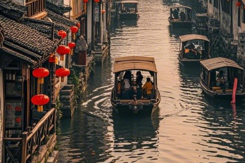 Da Shanghai: tour di 3 giorni a Suzhou, Wuzhen e HangzhouHotel di lusso a cinque stelle (partenza da Shanghai)