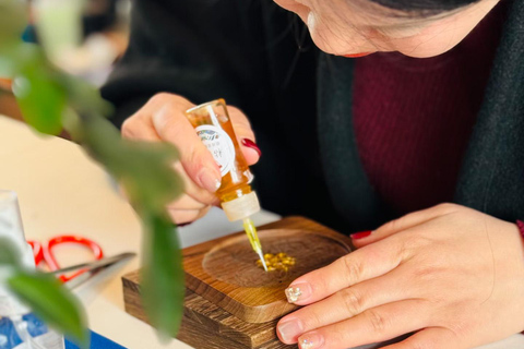 Pékin : atelier de cloisonné avec souvenir