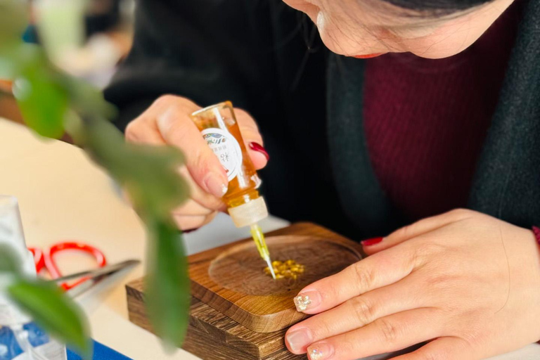 Pékin : atelier de cloisonné avec souvenir