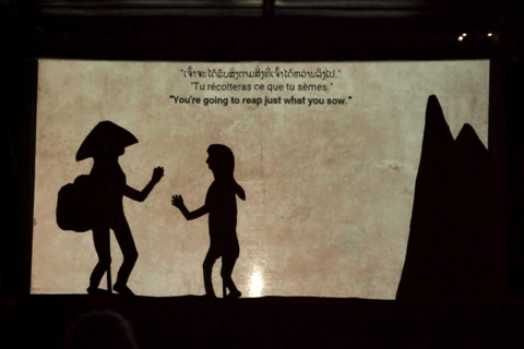 Luang Prabang: Shadow Theater on the Water with Snack