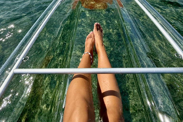 Can Picafort: Transparent Kayak Rental Adventure