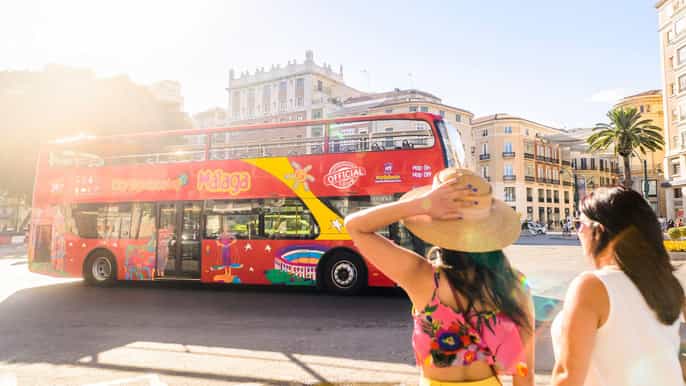 Malaga: City Sightseeing Hop-On Hop-Off Bus Tour