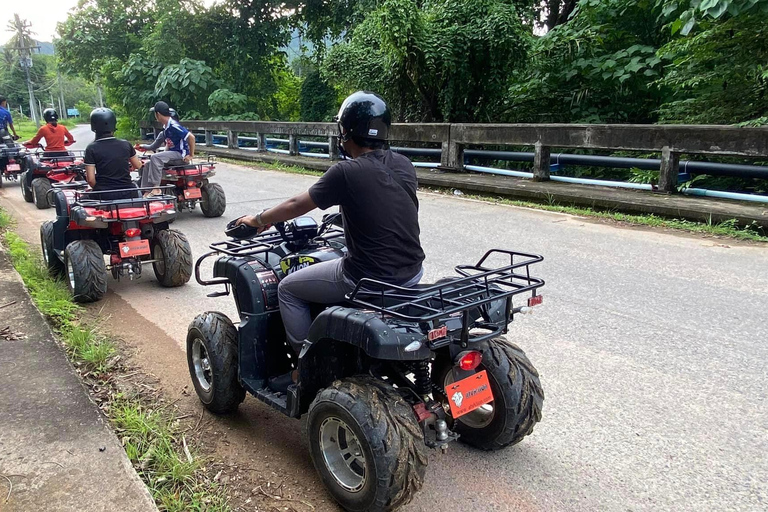 Esperienza estrema in ATV a Krabi con trasferimento e avventura30 minuti di guida ATV