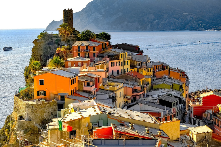 Pise et les Cinque Terre depuis le port de croisière de Livourne