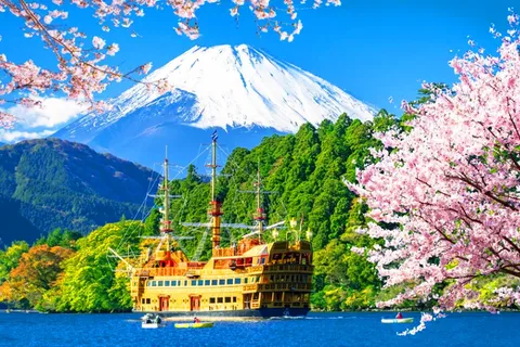 From Tokyo: Mount Fuji Hakone, Lake Ashi, Ropeway 1-Day Tour