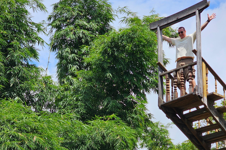 Chiangmai: Sticky vattenfall &amp; Land of angels &amp; Wat ban den.