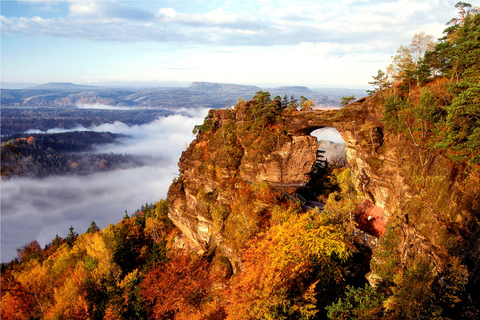 From Dresden: Highlights Day Tour Bohemian Saxon Switzerland Winter