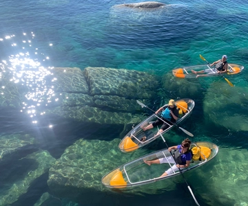 Lake Tahoe: Clear Kayak Tour From Sand Harbor State Park