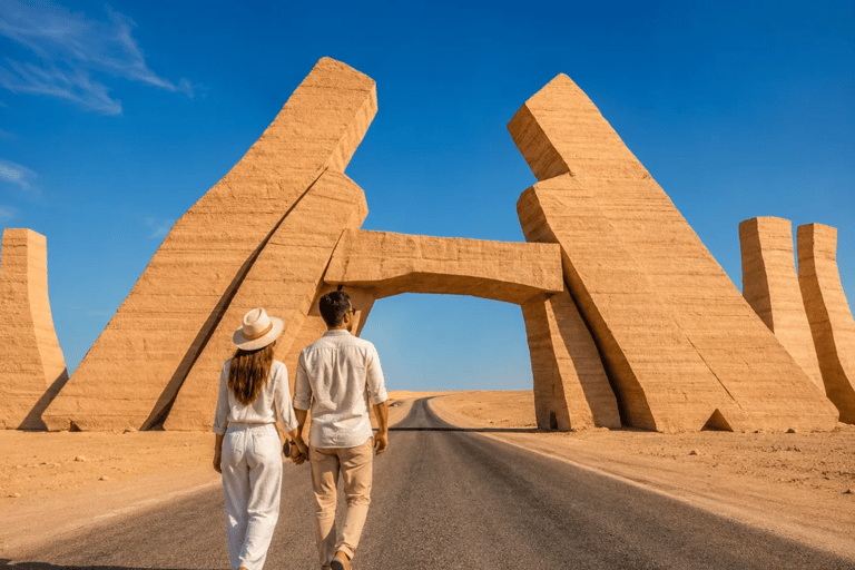 Sharm El-Sheikh: Sunrise ATV & Ras Mohammed Allah Gate Tour 2 Person ( 1 DBL QUAD ) + Allah Gates Entrance