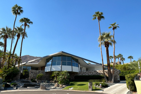 Palm Springs: Celebrity Homes Guided Electric Cart Tour Explore Palm Springs Celebrity Homes in Style