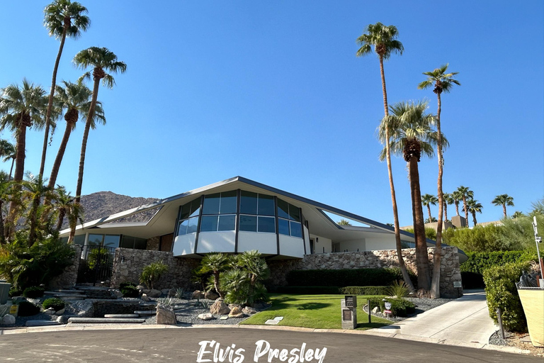 Palm Springs: Celebrity Homes Guided Electric Cart Tour Explore Palm Springs Celebrity Homes in Style