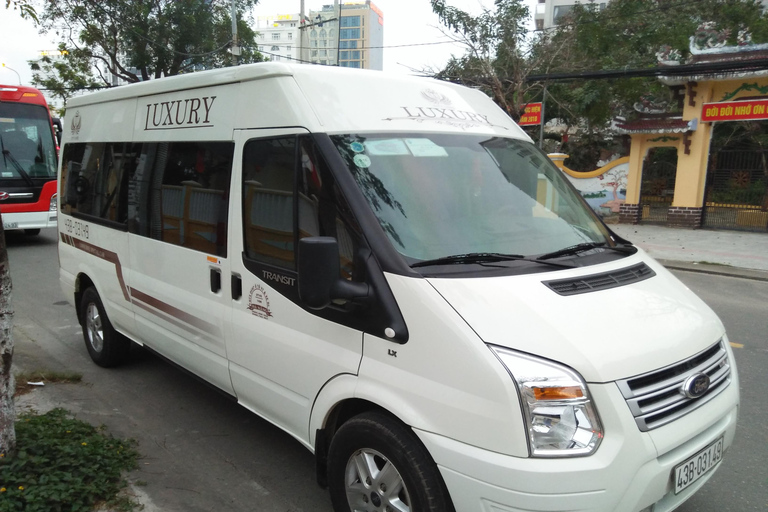 Mit dem Bus von Hue nach Hoi An: Hai Van Pass, Lang Co, MarmorbergHue nach Hoi An mit dem Bus und Sightseeing