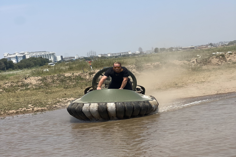 Side: Hovercraft Driving Experience with Transfer Side: Hovercraft Driving Experience For Double