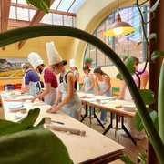 Siena: Pasta- und Tiramisu-Kochkurs mit Wein