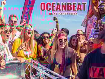 Ибица: Ocean Club Boat Party с напитками премиум-класса, едой и диджеем