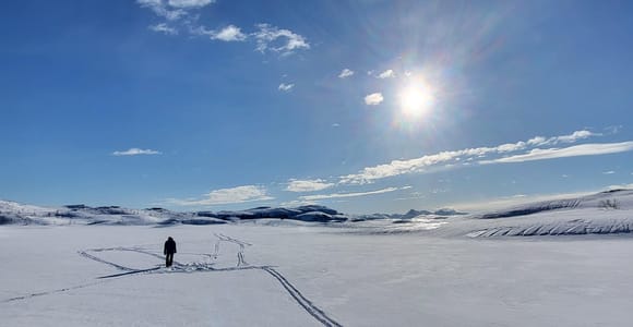 Tromsø: Ice Fishing and Snowshoe Hiking with a Local Guide