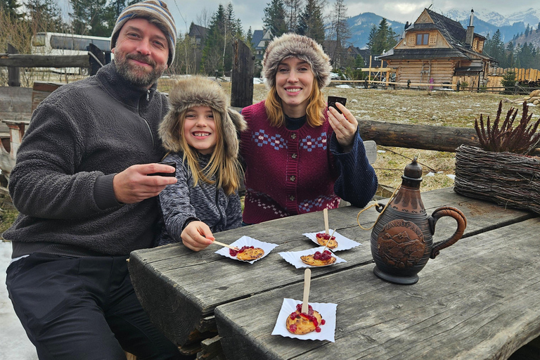 Zakopane: Tatra Mountains Tour with Tank Paintball & Cheese