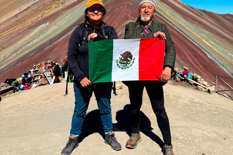 From Cusco: Rainbow Mountain Tour with late departure and lunch From Cusco: Rainbow Mountain Tour with Late Departure and Lunch