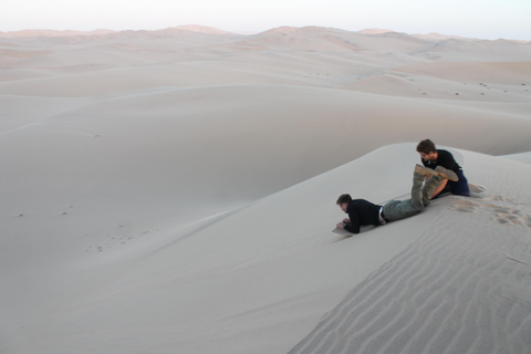 Swakopmund: Sandboarding and Lagoon Kayaking Combo Tour