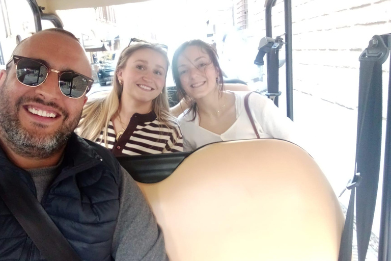 Tour della città di Firenze in golf cart e Piazzale Michelangelo