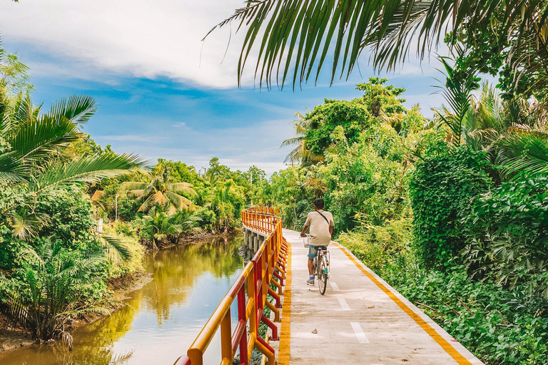 Bangkok: Khlong Toei Market & Bang Krachao Island fietstochtPrivétour met hotelovername