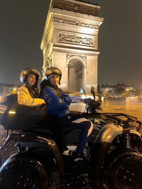 Paris: City Highlights Guided Quad Tour