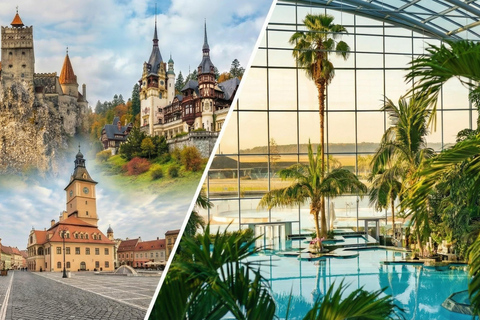 Combo 2Tours Dracula Peles Castles-Brasov & Therme Bucharest MINIVAN Day 1 – Therme Bucharest 4.5h Access & Transfer