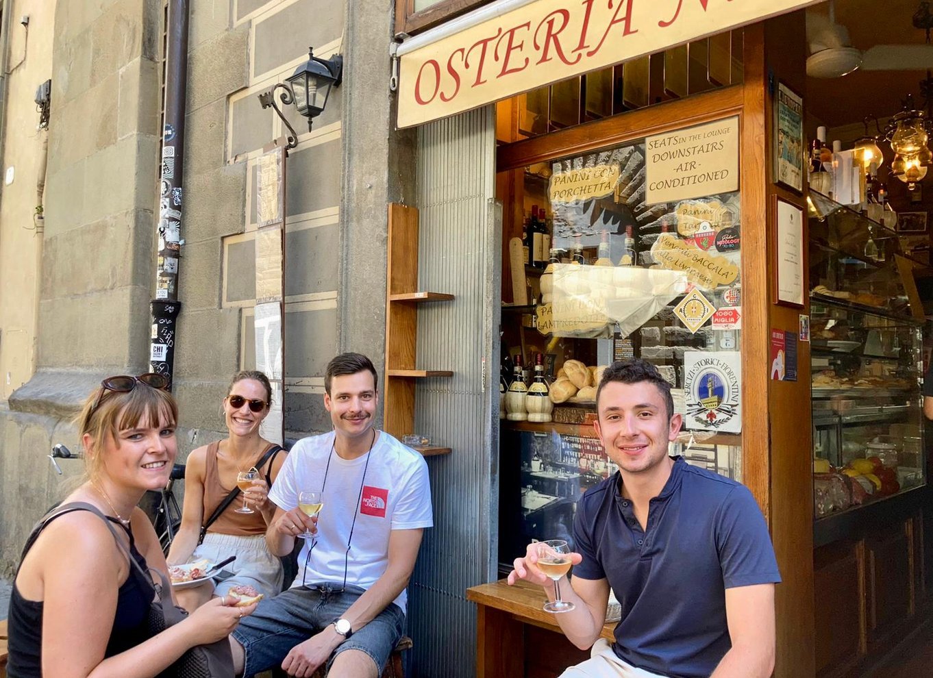 Firenze: Street Food Tour med vin og lokal guide