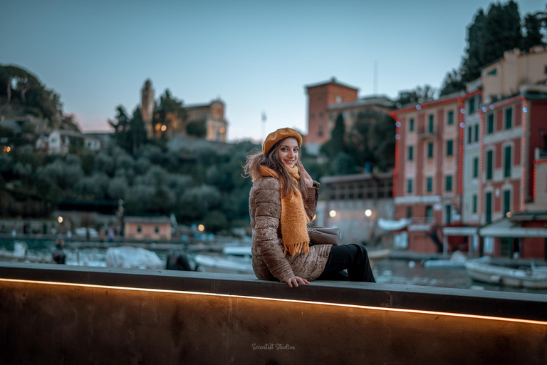 Genoa to Portofino with local driver & Photographer