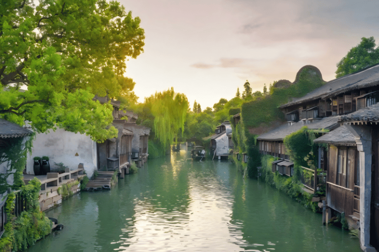 From Hangzhou: Wuzhen Water Town Day Trip & Night Lights