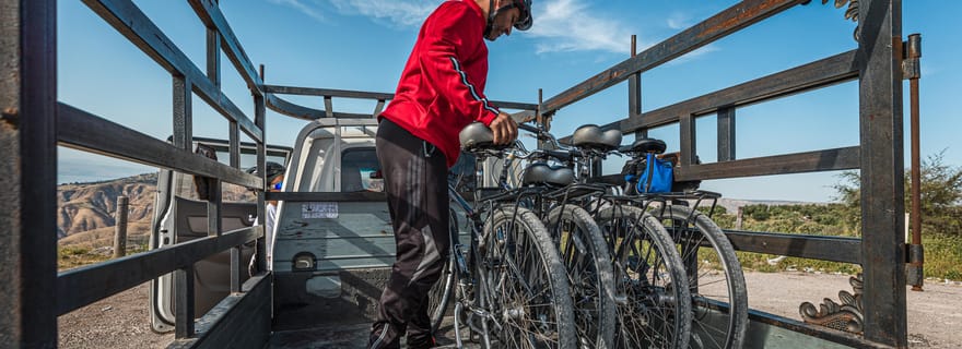 Umm Qais : Visite guidée à vélo léger avec équipement