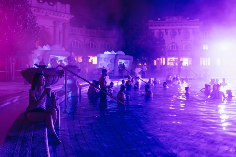 Budapest: The Ultimate Late-Night Spa Party Ticket Basic Ticket With A Locker