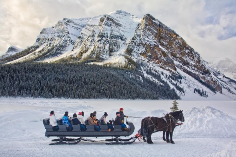 [Zimowa]Całodniowa wycieczka do Banff, kanionu Johnston i jeziora LouiseZ Banff: zimowa wycieczka do Kanionu Johnston i Lake Louise