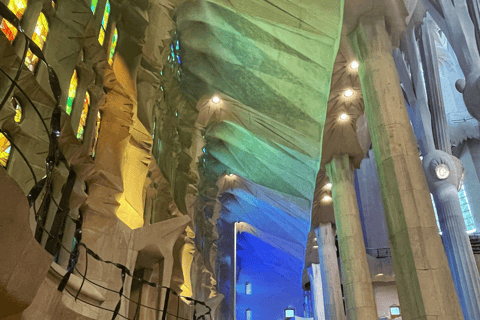 Barcellona: Tour privato del meglio della Sagrada FamiliaTour privato con guida e vela della Sagrada Familia di Barcellona