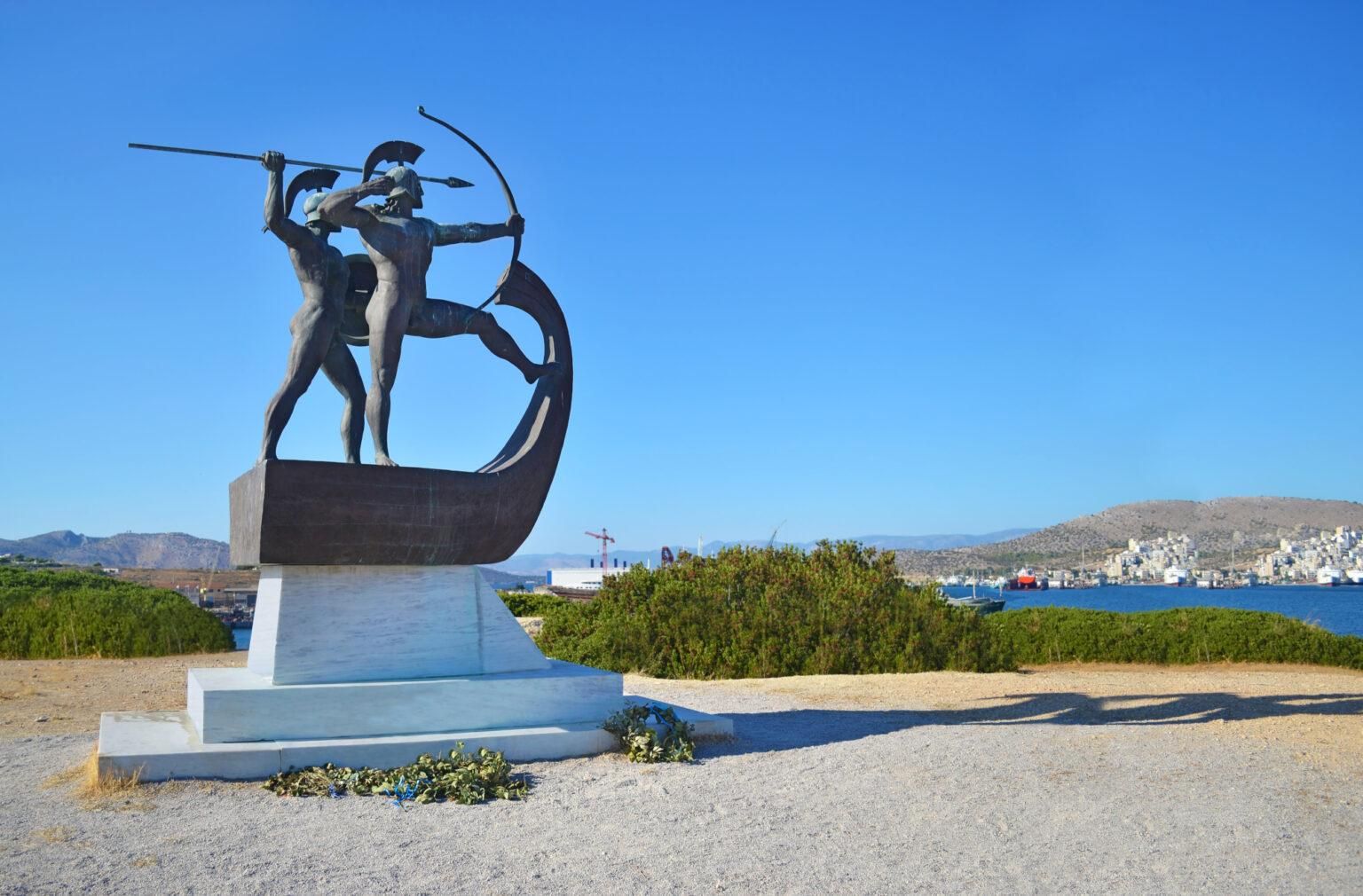 Athen: Insel Salamis – Halbtagestour mit Kloster und Strand
