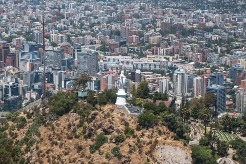 Santiago: Helicopter Ride with hotel transport. Helicopter Ride in Santiago with hotel transport