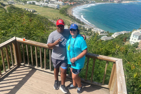 St. Kitts: Panoramic Full Island Tour with Lunch and Beach