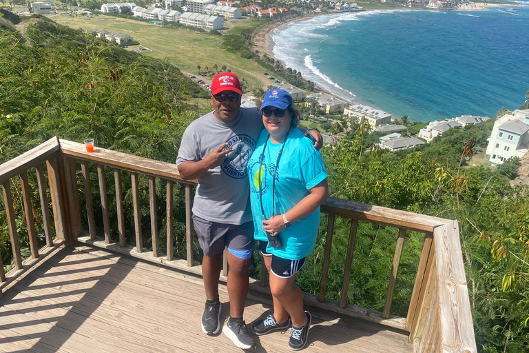 St. Kitts: Panoramic Full Island Tour with Lunch and Beach