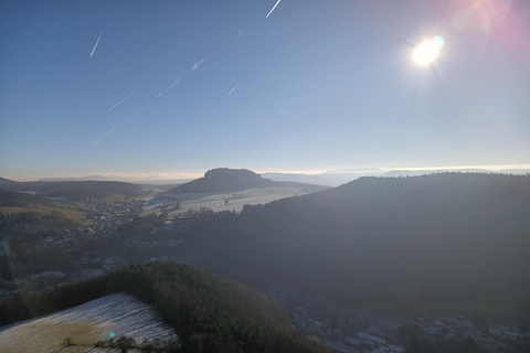 From Dresden: Table mountains Lilienstein & Königstein tour