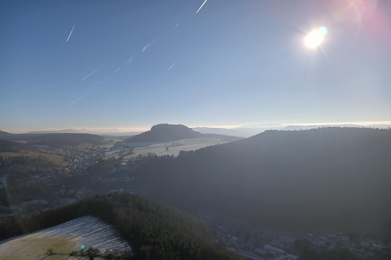From Dresden: Table mountains Lilienstein & Königstein tour