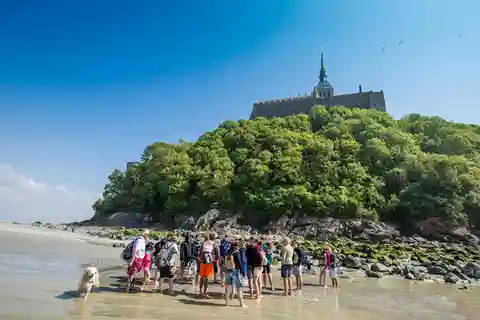 Mont Saint-Michel : promenade avec un guide anglophone