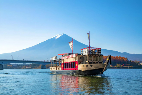 Mount Fuji Day Tour: Instagrammable Spots + Scenic Train From Tokyo (Including ropeway and cruise)