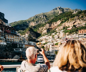 From Rome: Amalfi Coast Day Trip with Scenic Boat Ride