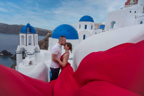 Oía: Sessão de fotos profissionais em Santorini com a Edited Phots