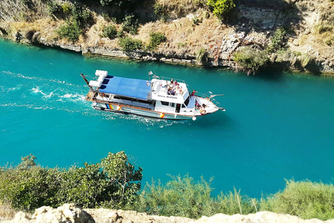 Nafplio to Corinth Canal: Scenic Boat Trip Through the Famous Canal