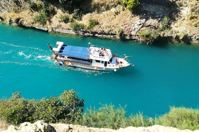 Nafplio to Corinth Canal: Scenic Boat Trip Through the Famous Canal