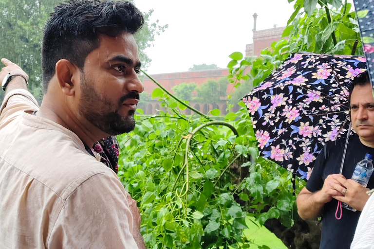 From Jaipur: Taj Mahal, Agra Fort & Baby Taj Private Tour Private Tour With Guide Driver Private Ac Car and Entry Fees