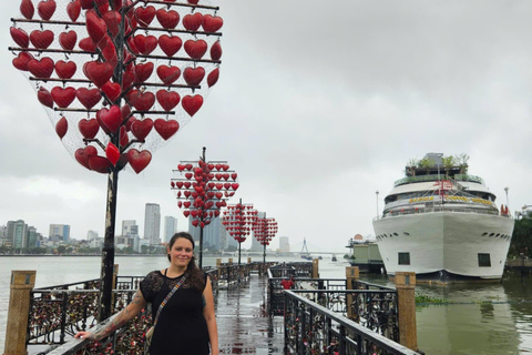 Da Nang Marmorberg, Dragon Bridge, strand Motorcykeltur